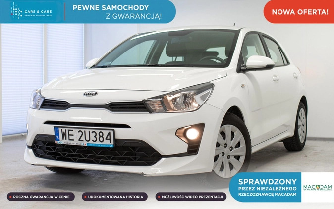 samochody osobowe Kia Rio cena 46900 przebieg: 44611, rok produkcji 2021 z Karlino